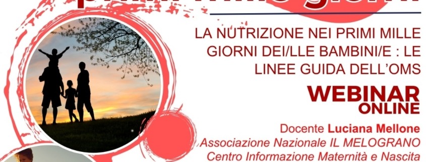 La nutrizione nei primi 1000 giorni