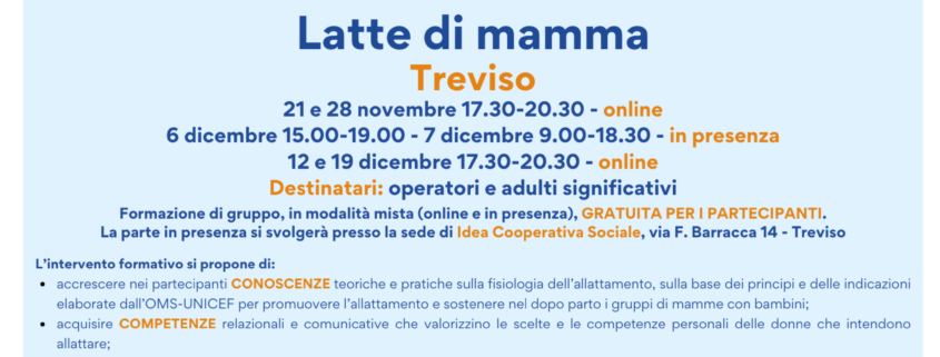 Latte di mamma - Novembre 2024