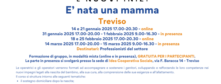 E' nata una mamma - Gennaio 2025