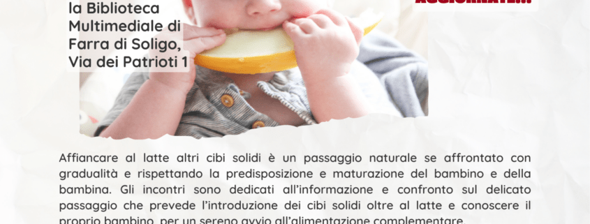 Dal latte alle pappe - Aprile 2025